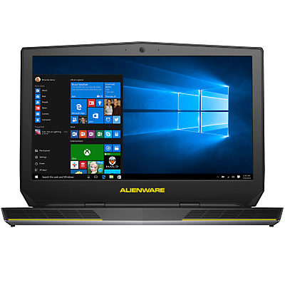 Alienware 15 Laptop, Intel Core i7, 16GB RAM, 1TB HDD + 256GB SSD, 15.6  Full HD, Epic Silver